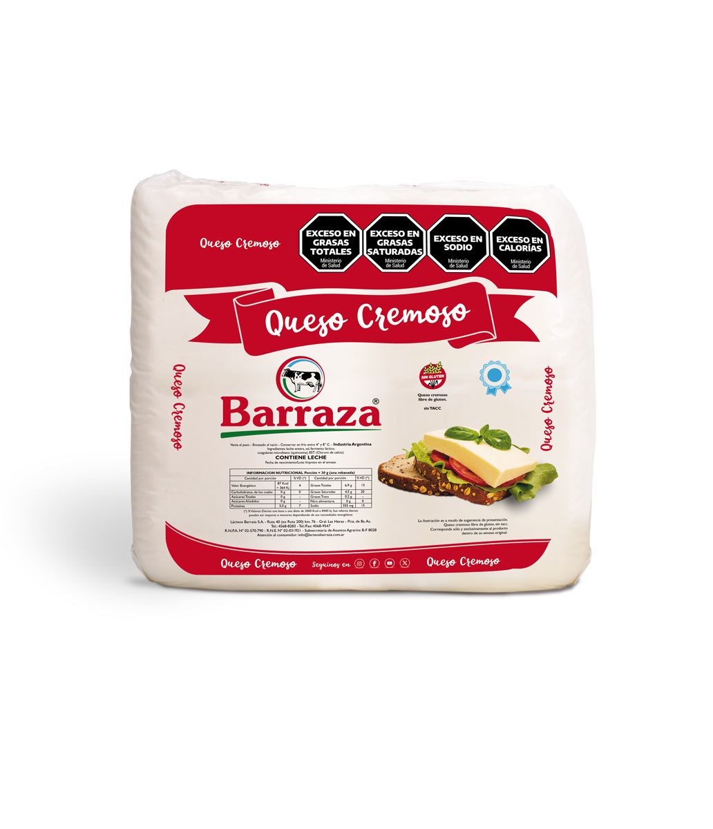 Queso cremoso barraza